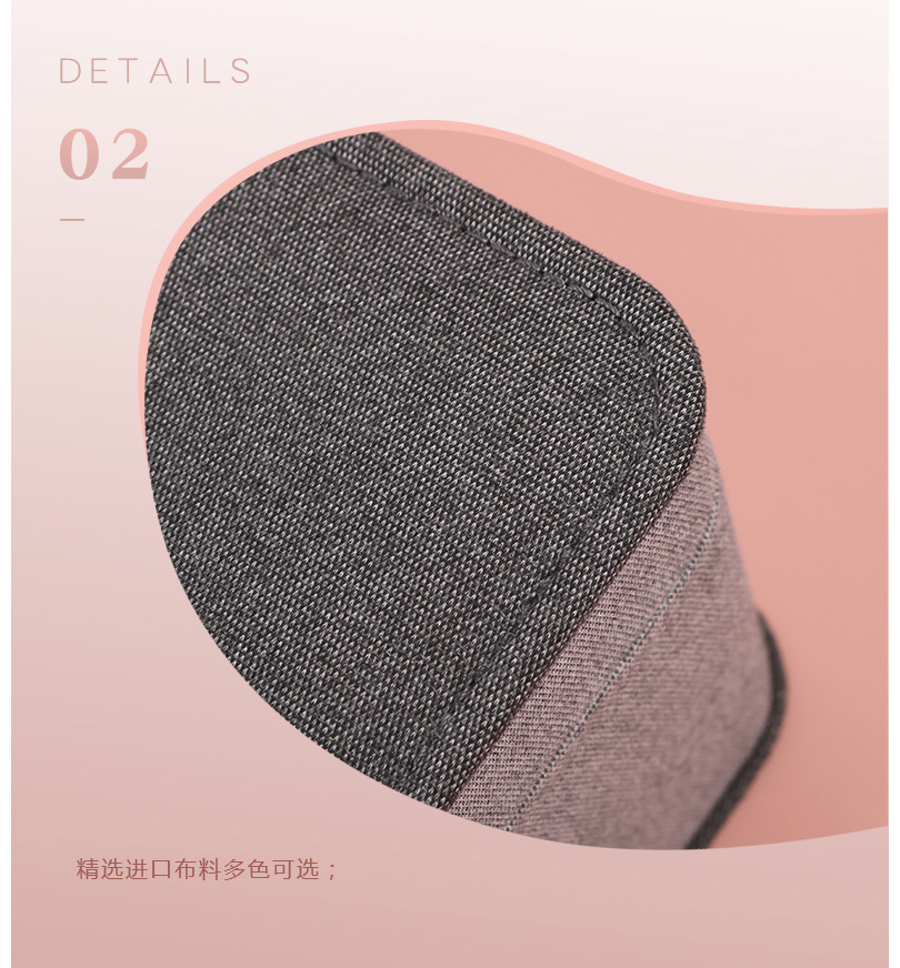 圓角珠寶收納套裝膠盒細節